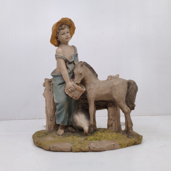 Hand-Painted Italian Statue – Authentic Made in Italy Craftsmanship
