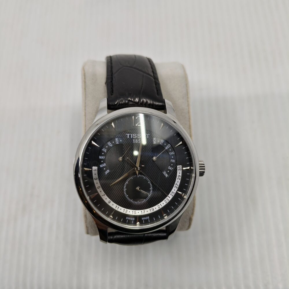 Tissot Black Dial Multifunction Watch – Swiss Made