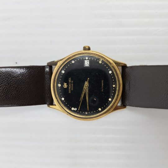 Raymond Weil Genève Automatic Watch – Gold Case & Leather Strap
