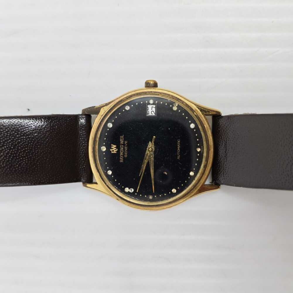 Raymond Weil Genève Automatic Watch – Gold Case & Leather Strap 2 Raymond Weil Genève Automatic Watch – Gold Case & Leather Strap