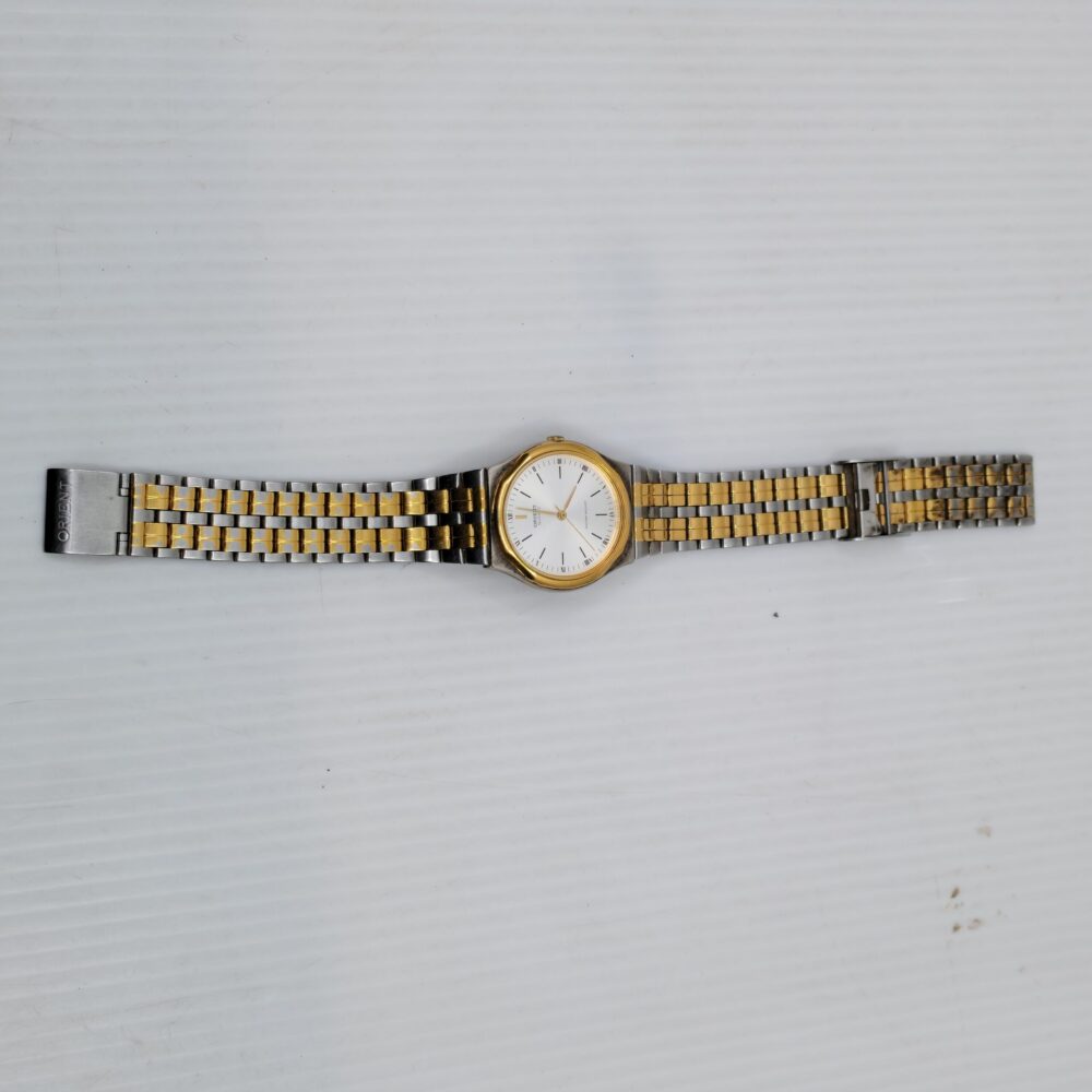 Orient “Imperial Crest” Quartz Dress Watch – Two-Tone Stainless Steel with Gold Bezel 4 IMG 20251015 155546 scaled