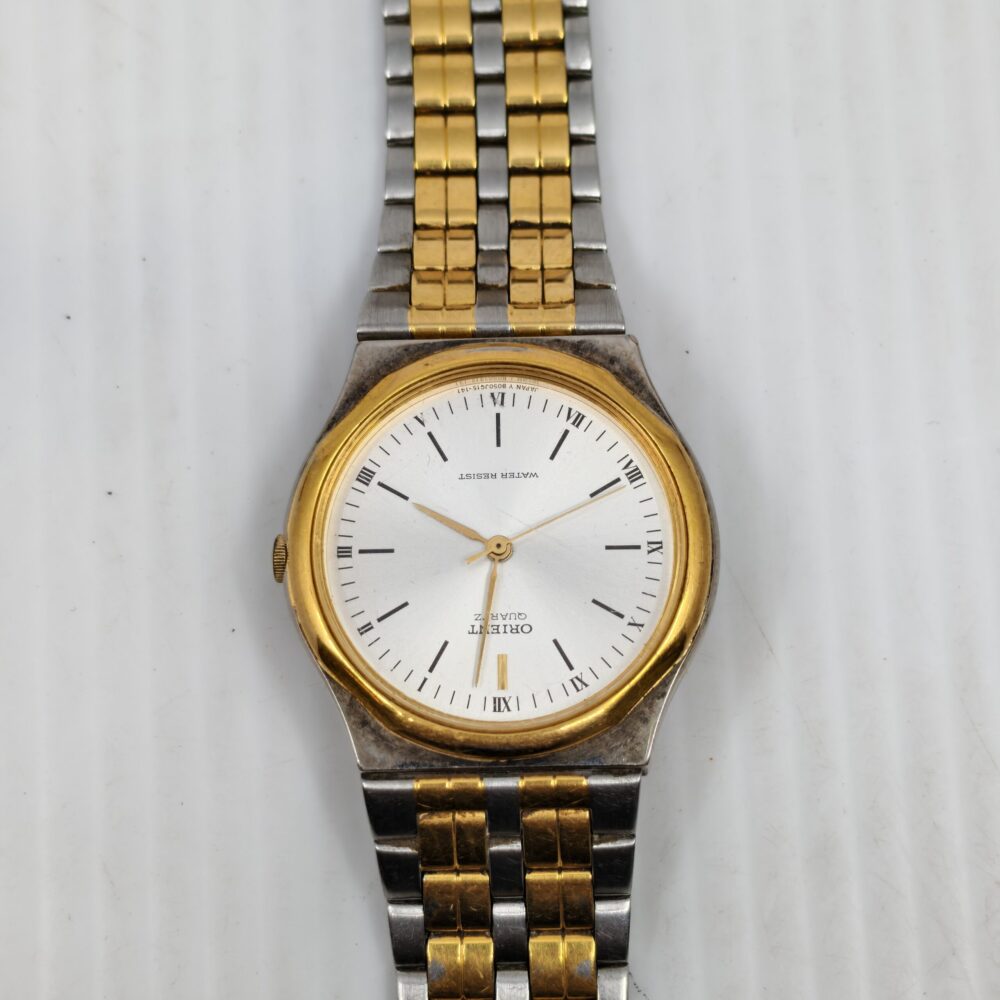 Orient “Imperial Crest” Quartz Dress Watch – Two-Tone Stainless Steel with Gold Bezel 3 IMG 20251015 155548 scaled